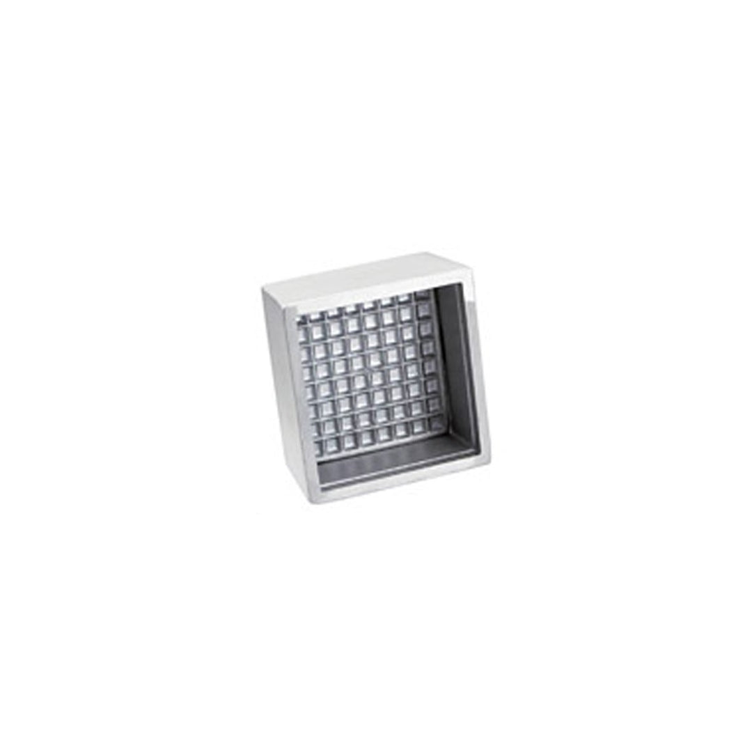 Adelmann Hackfleischformer aus Aluminium (1Stück) Grösse 120 x120 mm (eckig), 120 x120 mm (eckig)