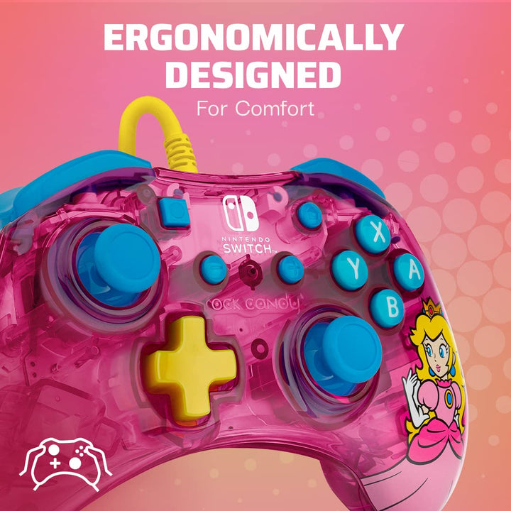 PDP Rock Candy verkabelt Gaming Switch Pro Controller - Official License Nintendo - OLED / Lite Comp