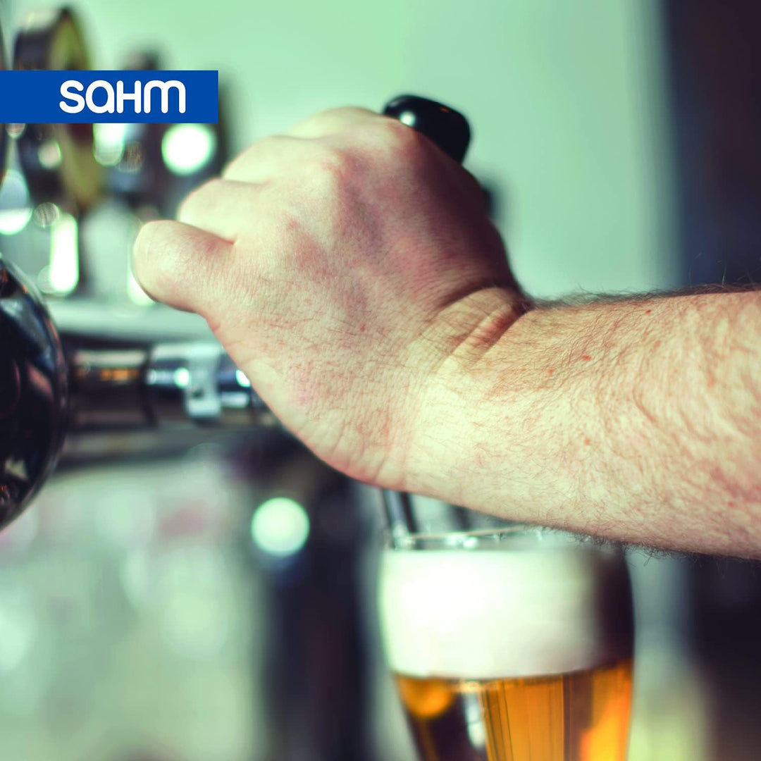 Sahm Biergläser 0,3 Liter (6 STK) - Vienna Pokal Biertulpe - Biergläser Set - Spülmaschinengeeignet