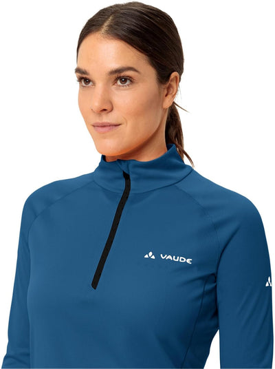 VAUDE Women's Larice Light Shirt II - Langarmshirt Damen - Funktionsshirt Damen 34 Ultramarine, 34 U