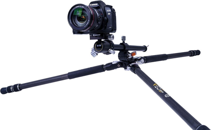 Vanguard VEO 3+ 263CB - Stativ mit umklappbarer Mittelsäule und Kugelkopf Carbon Kugel, Carbon Kugel