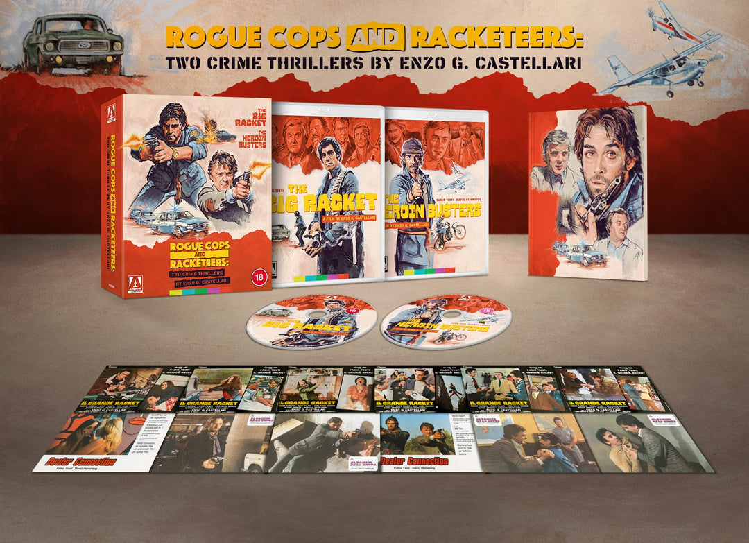 Rogue Cops And Racketeers: Two Crime Thrillers From Enzo G. Castellari (Limited) [Blu-Ray] (Keine de
