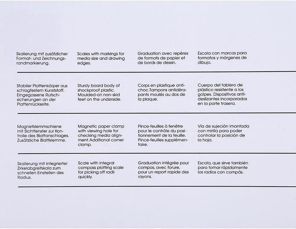 Ejoyous Multifunktions-Zeichenbrett-Werkzeug, A3-Leuchtkasten-Zeichenblock A3-Zeichenbrett-Set LICHT
