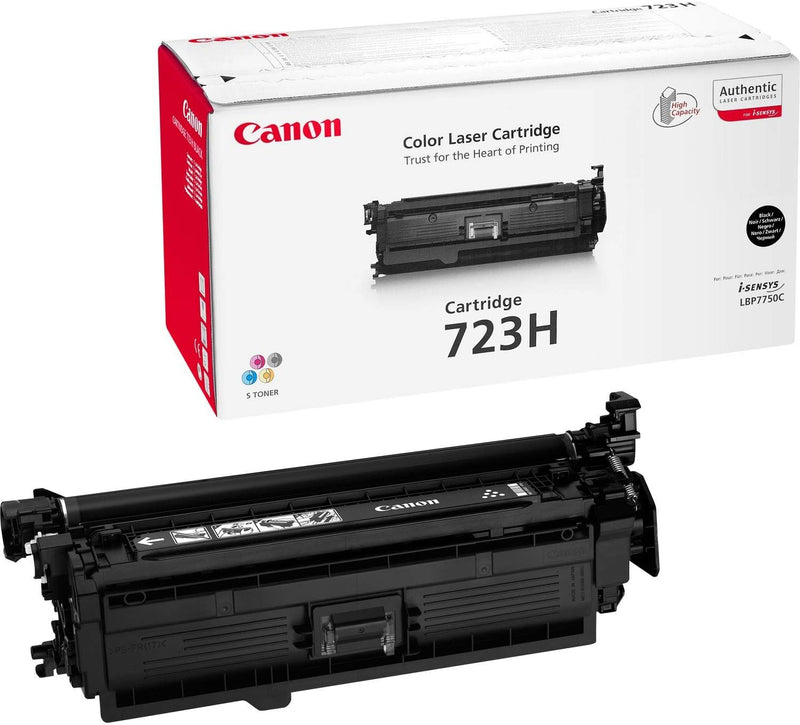 Canon Toner Cartridge 723H BK - schwarz - hohe Reichweite, 2645B002, XXL High Yield Schwarz, High Yi