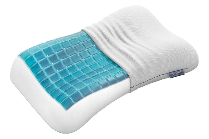 Technogel Nackenstützkissen Pixel Anatomic Curve (66 cm x 40 cm, 13), TG-PIL-EC13, Weiss