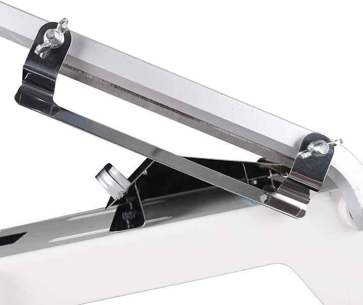 Fleischschneider, Manuelle Fleischschneidemaschine für zu Hause, Rostfreier Meat Slicer mit 20cm Kli