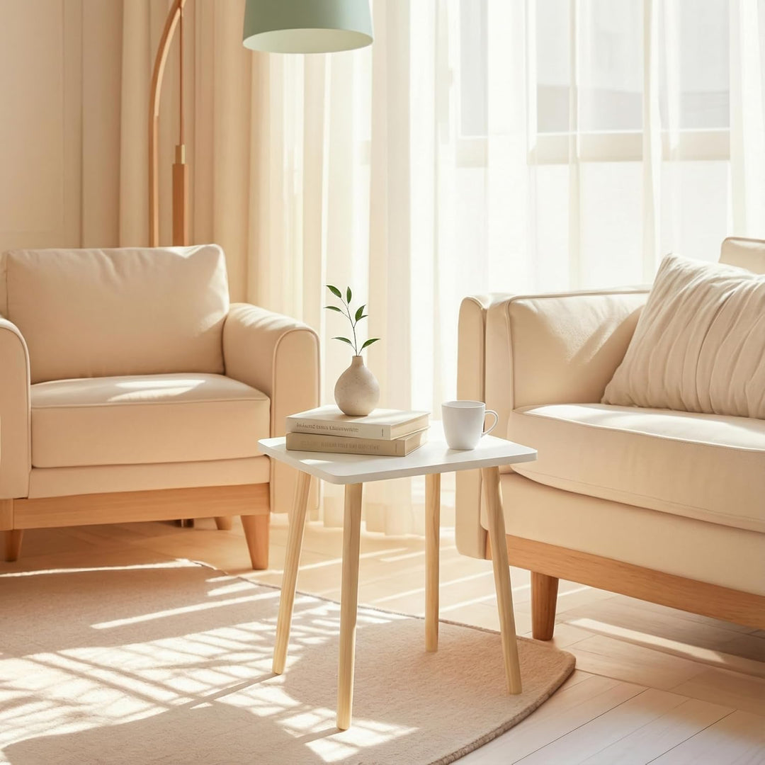 FORAOFUR Beistelltisch, Wohnzimmer, Schlafzimmer, Balkon, Büro, moderner Beistelltisch, Nachttisch,