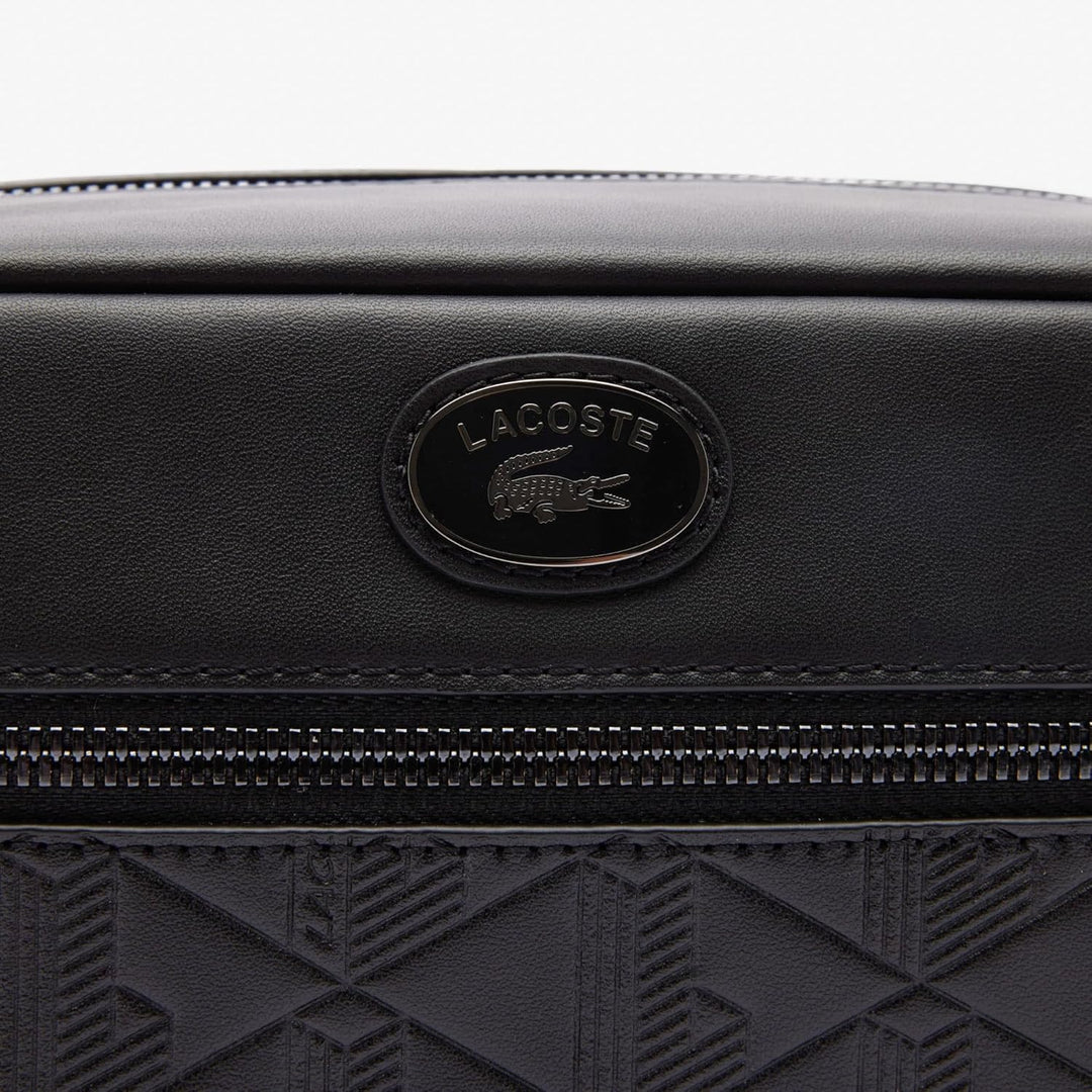Lacoste-MEN CROSSOVER BAG-NH4398MR, BLACK, Taille unique Black (000), Black (000)