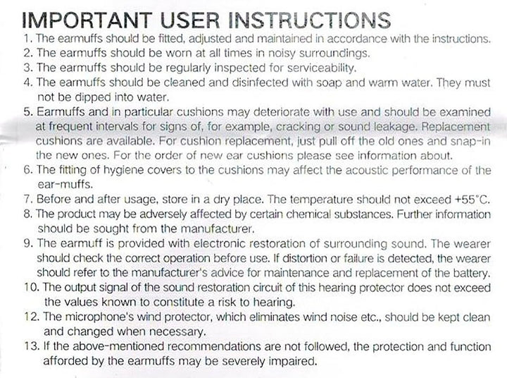 OPSMEN Elektronische Gehör Kommunikation Schutz Weiche Ohrenschützer Kopfhörer M32 Serie Unterdrückt