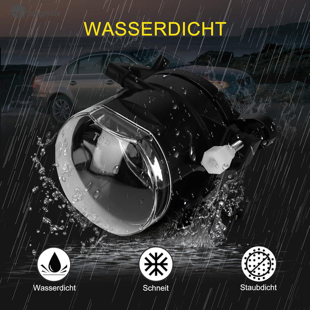 TangMiGe Nebelscheinwerfer für BMW (E90 E91 E46 E60 E61 E63 E64 E83) 3er 5er 6er X3, 01/2003-12/2012