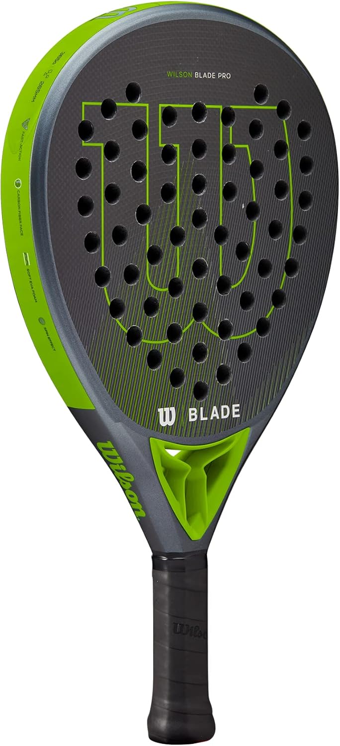 Wilson Blade Padelschläger Schwarz Blade Pro V2, Schwarz Blade Pro V2