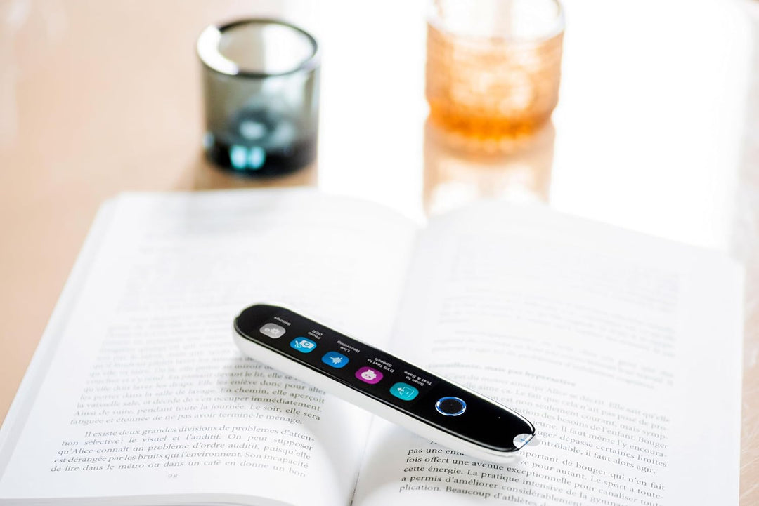 IRISPen Reader 8 : Tragbarer Scanner|scannerstift|Inkl OCR 48 sprachen offline|dokumentenscanner|Leg