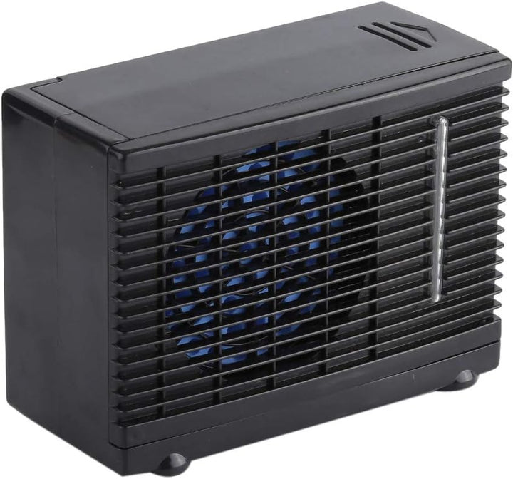 Tragbarer Mini-Luftkühler, 12V Verdunstungskühler Ventilator für Auto und LKW, Kompakter Luftbefeuch