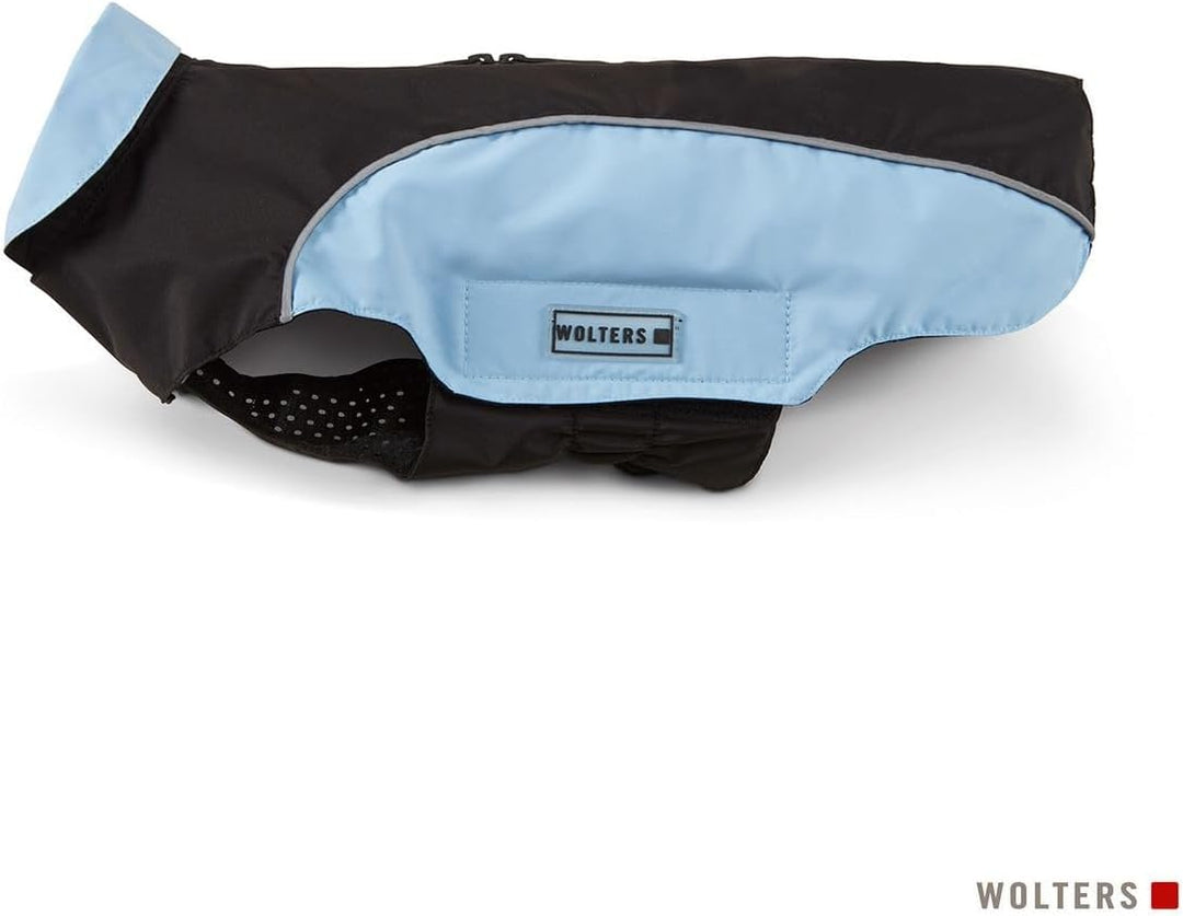 Wolters Regenjacke Easy Rain Hunderegenmantel Hundemantel blau Sky - Blue 24 cm bis 80 cm Blau, 24 c