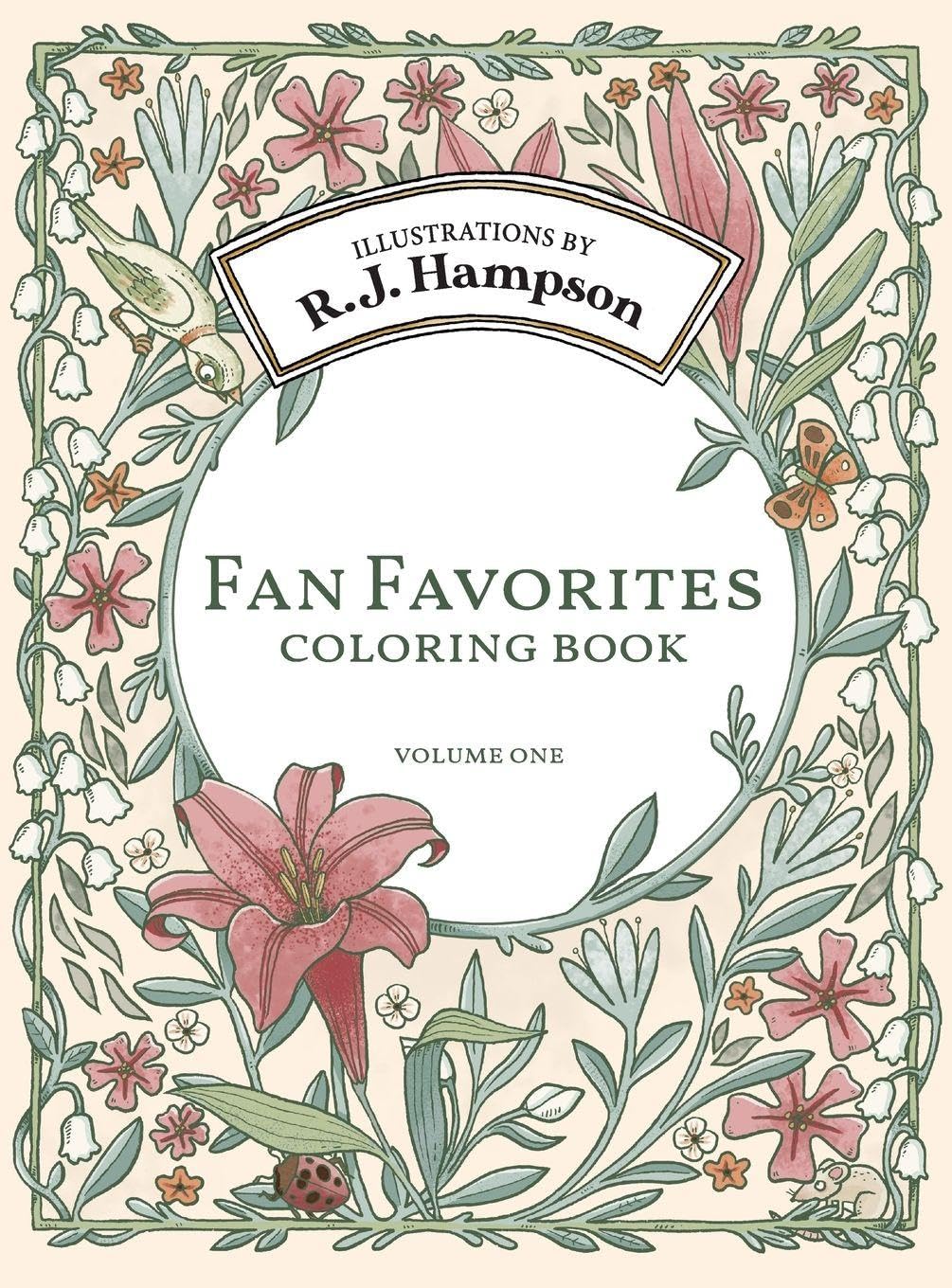 Fan Favorites Coloring Book, Gebundenes Buch
