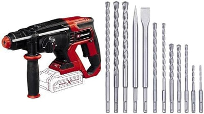 Einhell Akku-Bohrhammer TE-HD 18/20 Li-Solo Power X-Change (18 V, 1.8 J, 20 mm Bohrleistung in Beton