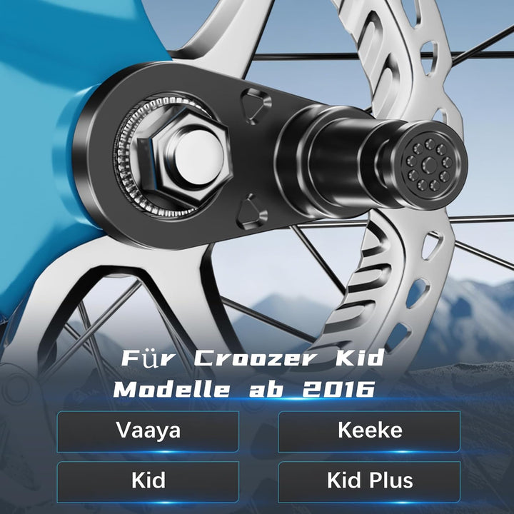Fahrradanhänger Kupplung für Kid/Kid Plus Fahrradanhänger, Stabile Fahrrad Anhängerkupplung mit Sich