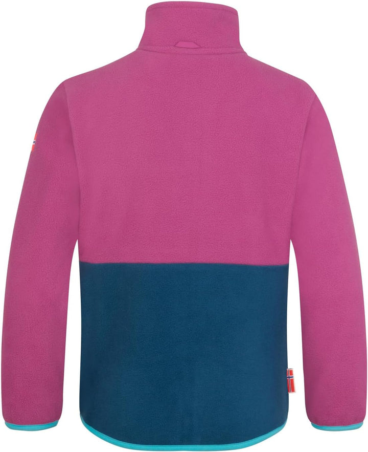 Trollkids wasserdichte atmungsaktive Kinder 3in1 Jacke mit verstellbarer Kapuze und Strickfleece-Inn