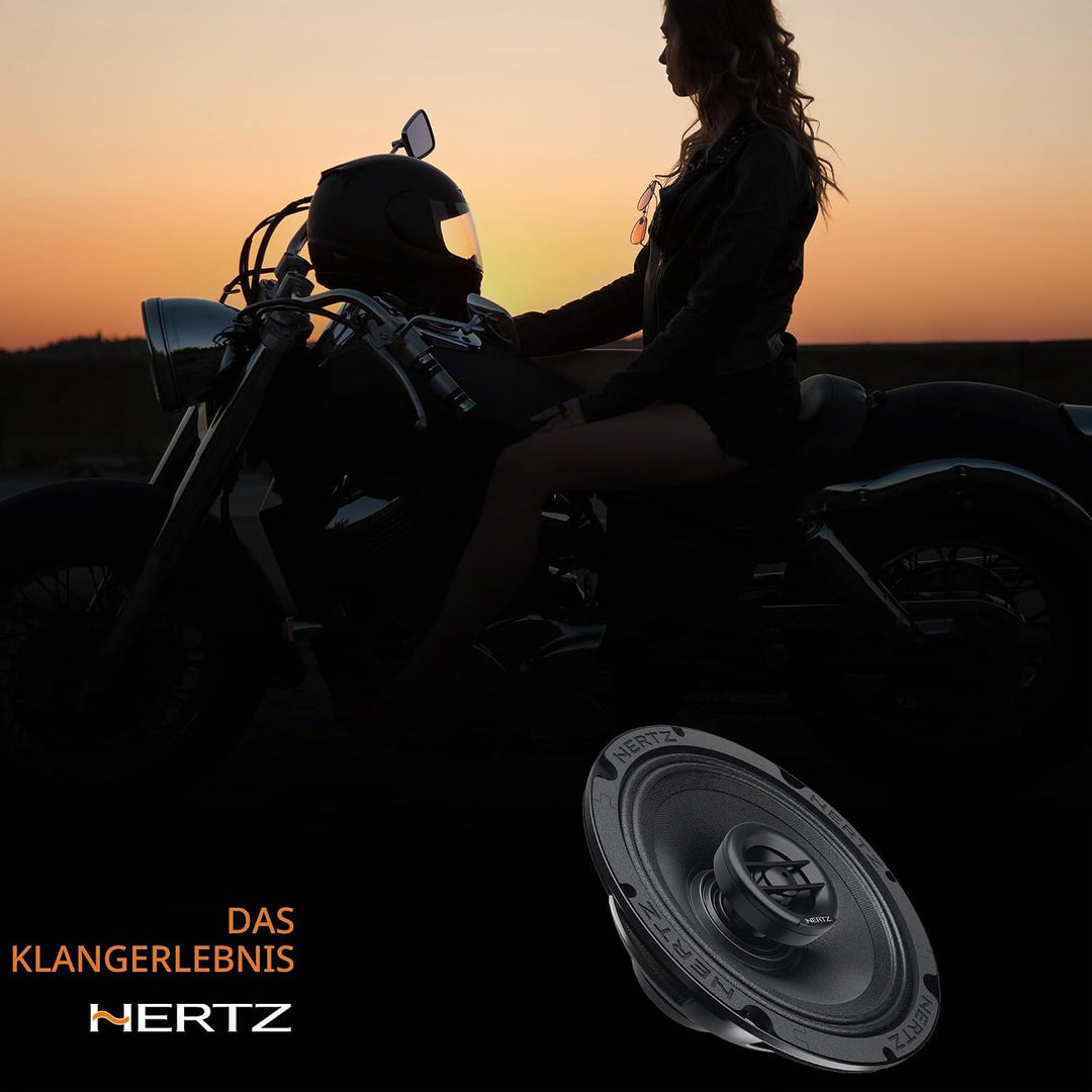 Hertz SX 165 Neo Set Coax 2Way 16,5cm 2-Wege Koaxialsystem 1 Paar aus der SPL Show Serie