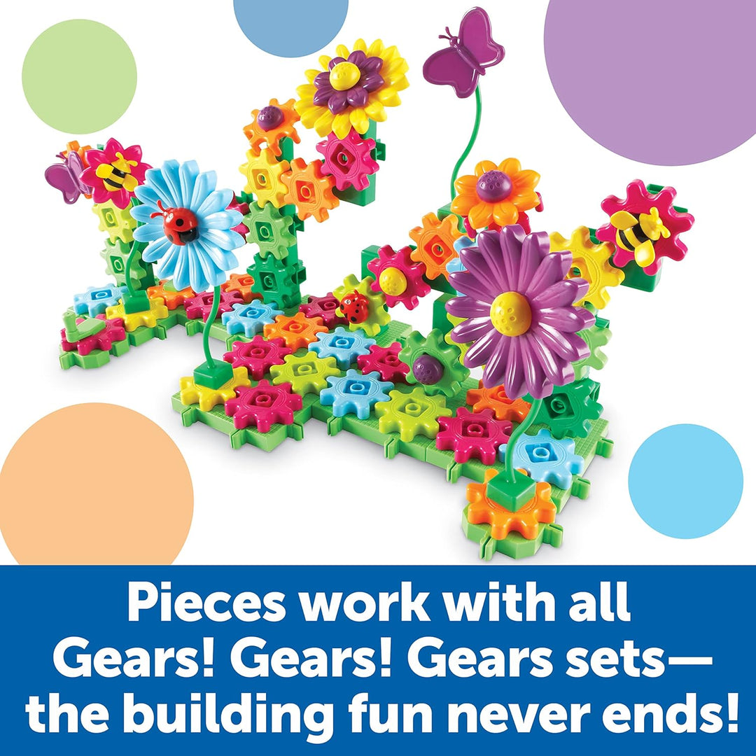 Learning Resources Gears! Gears! Gears!® Blumengarten bauen und erblühen lassen, Blumengarten