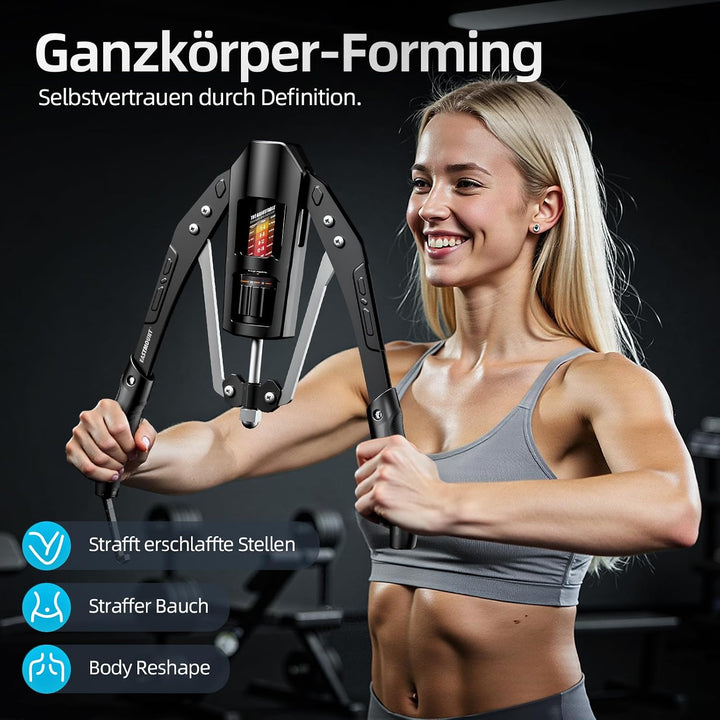 Arm Trainer mit Hydraulikzylinder – Verstellbarer Twister für Arme, Brust und Schultern, Fitness-Exp