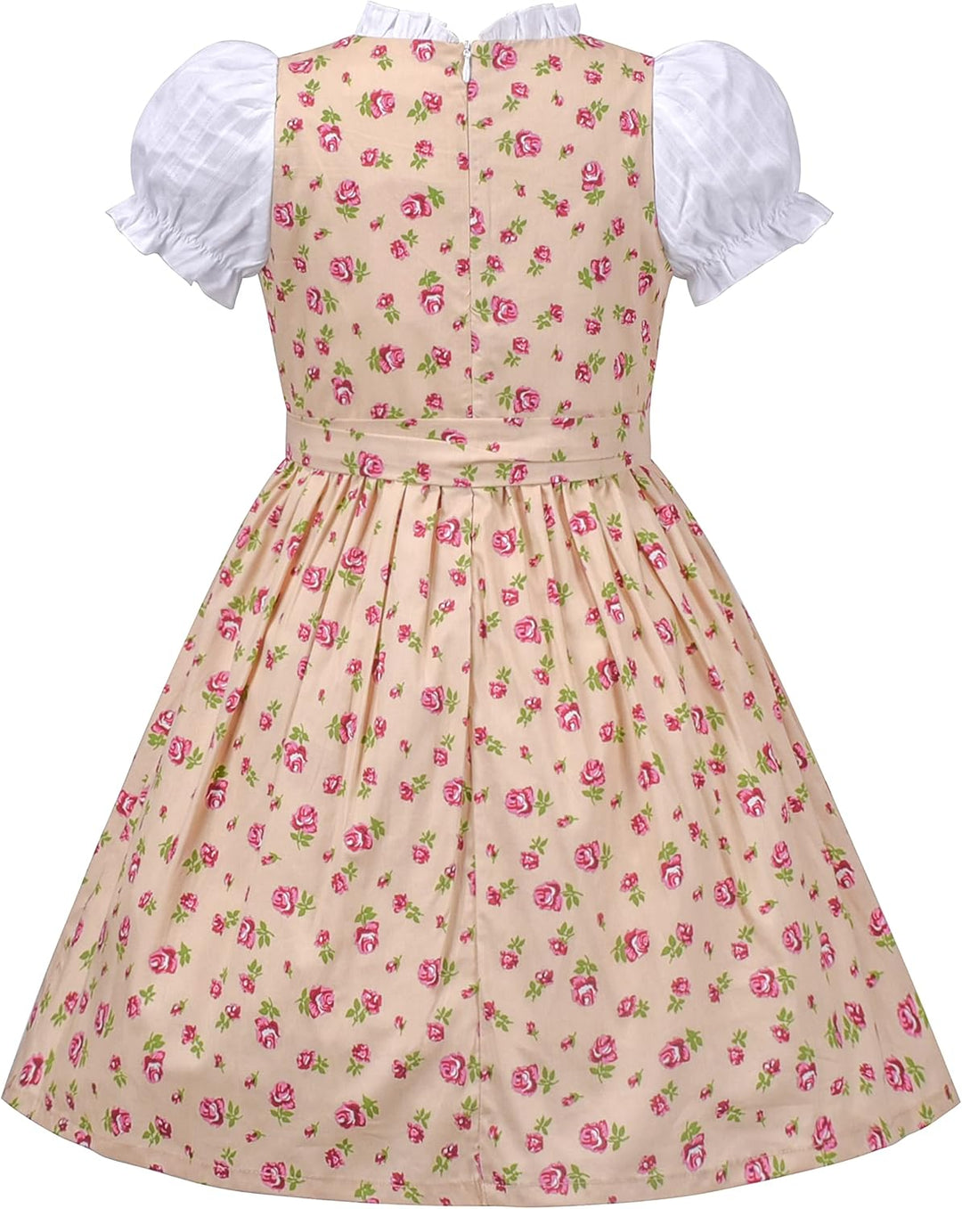 Sunny Fashion Mädchen Deutsche Dirndl Kleid Kostüme Zum Bayerisches Oktoberfest Jahrgang Rosa Gr. 11