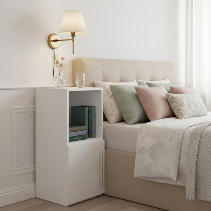 VDD Nachttisch - Flurschrank - 64 cm hoch - weiss