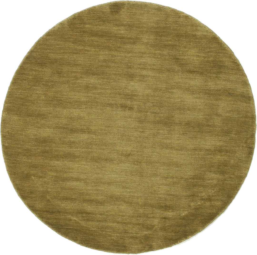 RugVista, Handloom, Teppich, Mittelflor, ∅ 200 cm, Rund, Wolle, Flur, Schlafzimmer, Küche, Wohnzimme