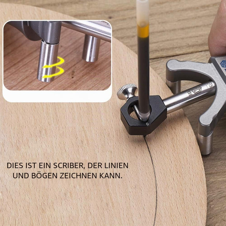 Vislone Anreisswerkzeug, DIY Holz Dual-Zweck Schreiber Werkzeuge Multifunktional Zeichnen von Linien