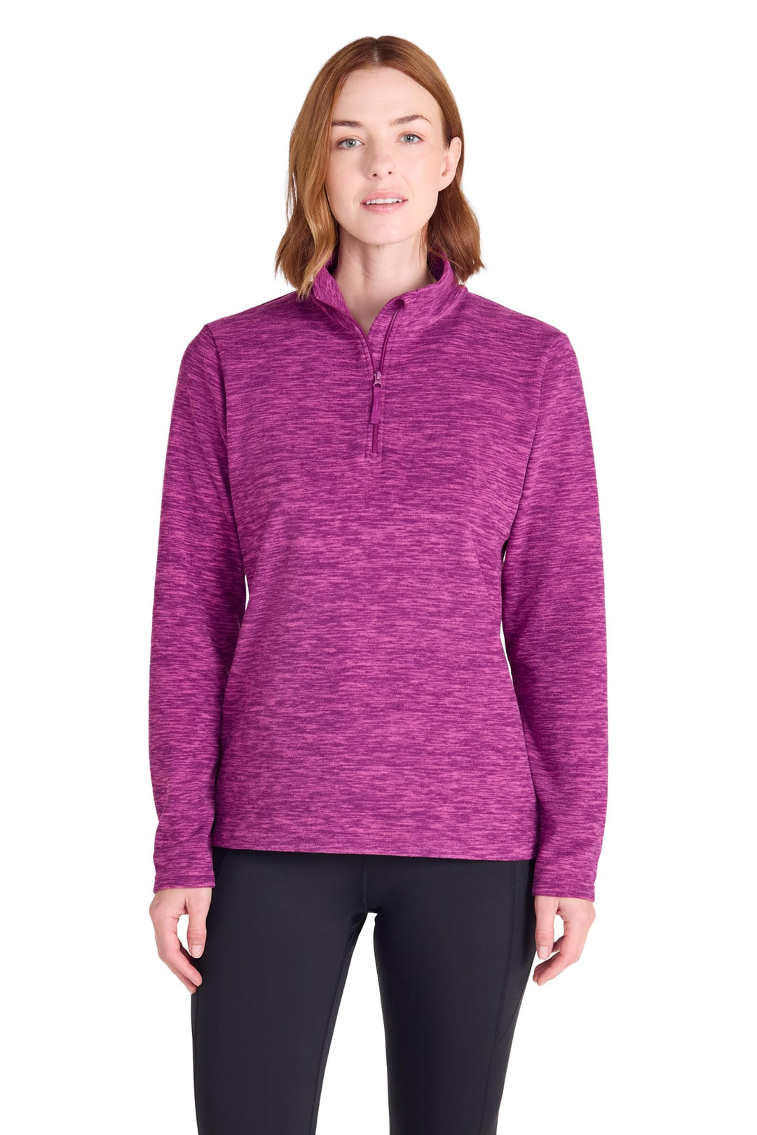 Mountain Warehouse Snowdon Melange Fleece-Pullover Damen - dünner Warmer Winter-Pullover aus Fleece