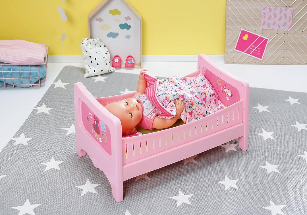 BABY born Zapf Creation 824399 Bett mit Kuschelbettzeug