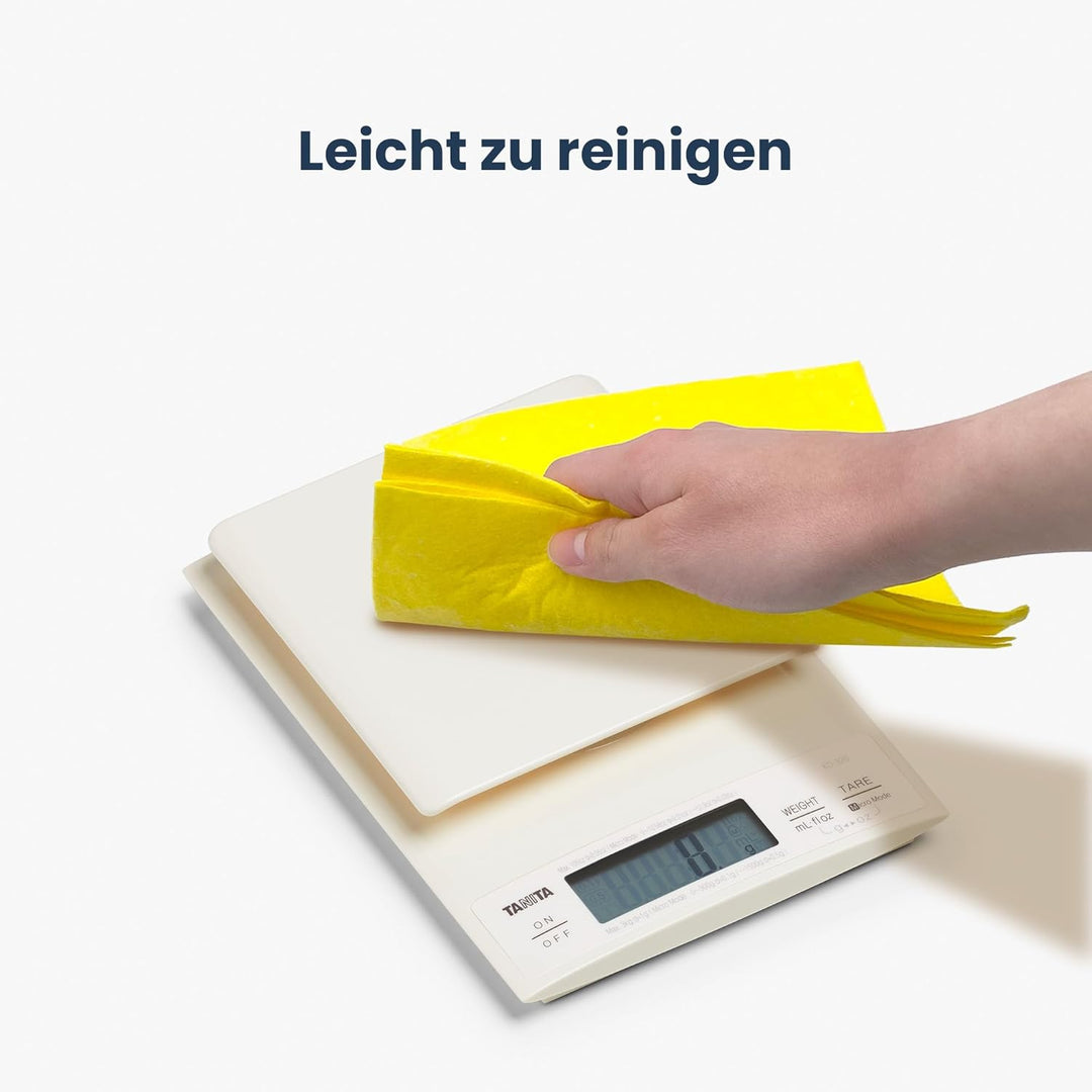 Tanita KD320WH33 Küchenwaage 3 kg mit Feinteilung 0.1 g