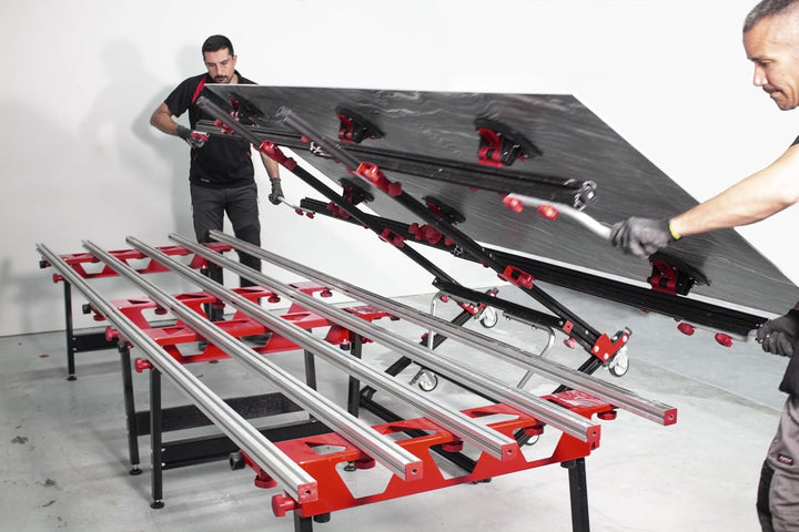 Rubi 18935 | Slab Table | Werkbank zum Schneiden und Handhabung von grossen Keramikfolien durch die