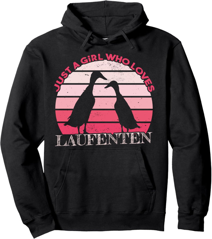 Enten - Entenmotiv - Laufenten Pullover Hoodie