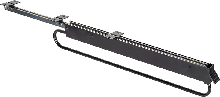Emuca - Kleiderbügelauszug ausziehbar für kleiderschrank, Ausziehbare Kleiderstange Länge 800mm, Ede
