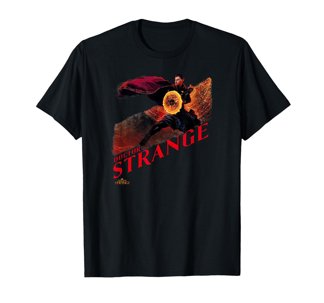 Men's Marvel Doctor Strange Magic Graphic T-Shirt 3XL Black