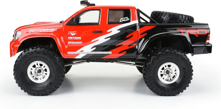 1/10 2015 Toyota Tacoma TRD Pro Clear Body 12.3" (313mm) Wheelbase: Crawlers