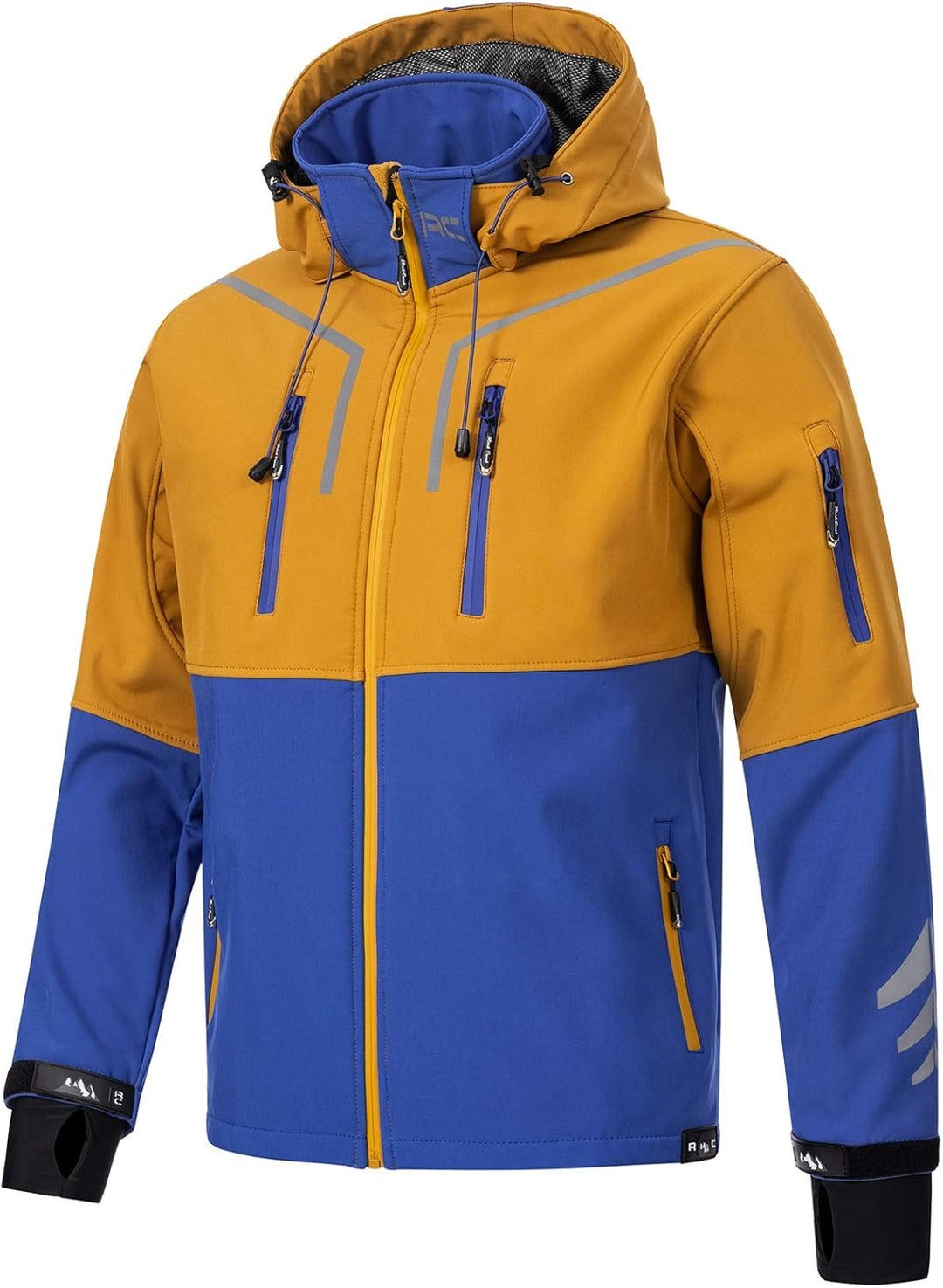 Rock Creek Herren Softshell Jacke Outdoor H-222 S Royalblau, S Royalblau