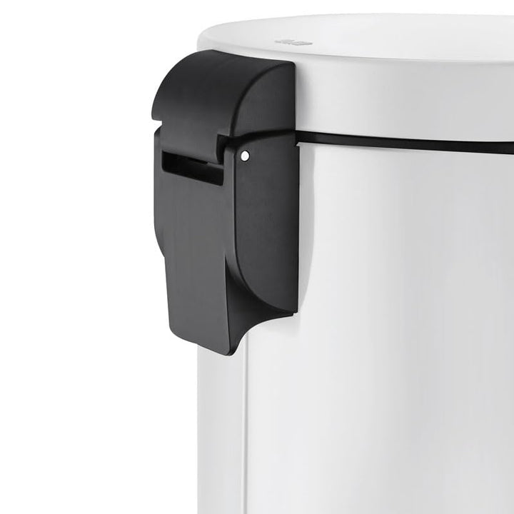 PROREGAL Treteimer mit stilvollem Pedal, leise schliessendem Deckel & Kunststoffinneneimer | 30 Lite