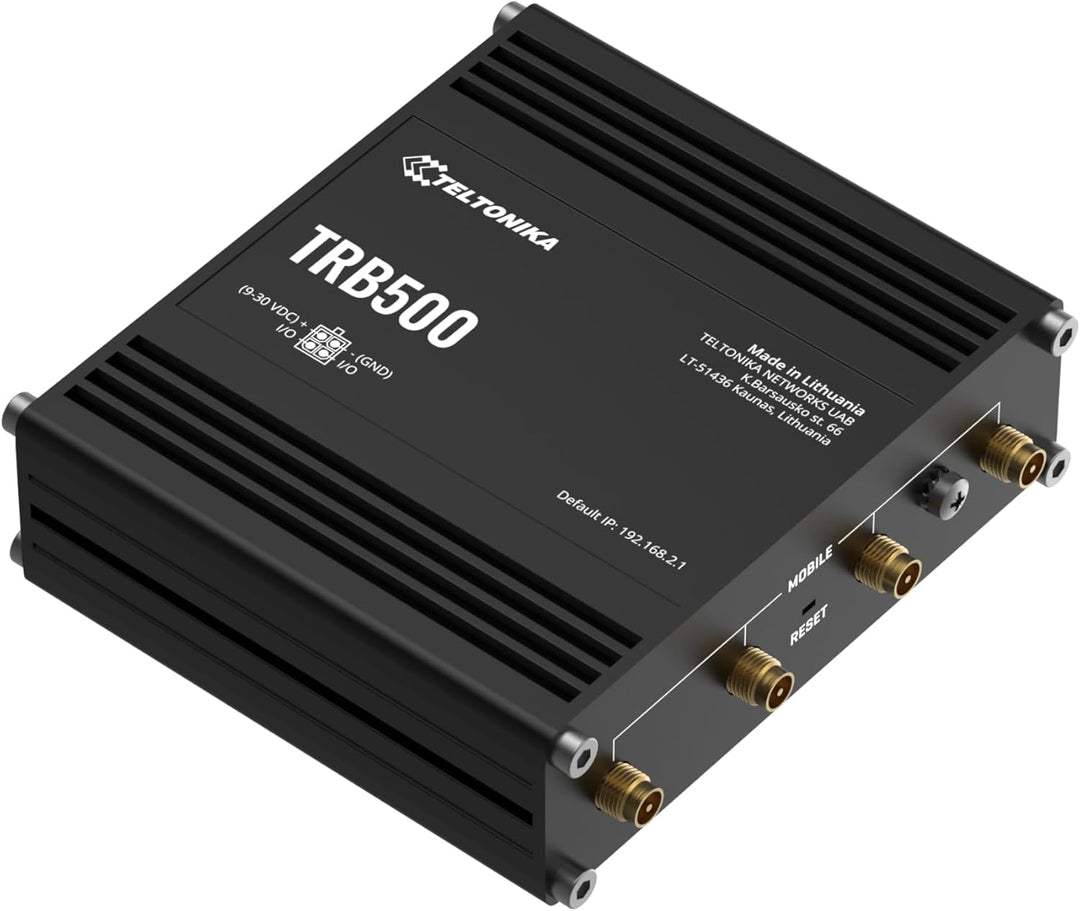 Teltonika TRB500 entrée et régulateur 10, 100, 1000 Mbit/s