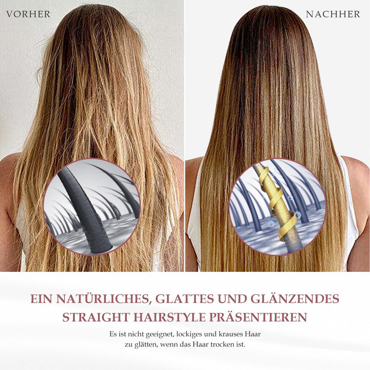 Haarglätter-Aufsatz für Shark FlexStyle Luftstyler, Airflow Technologie ohne Heizplatten, Gleichzeit