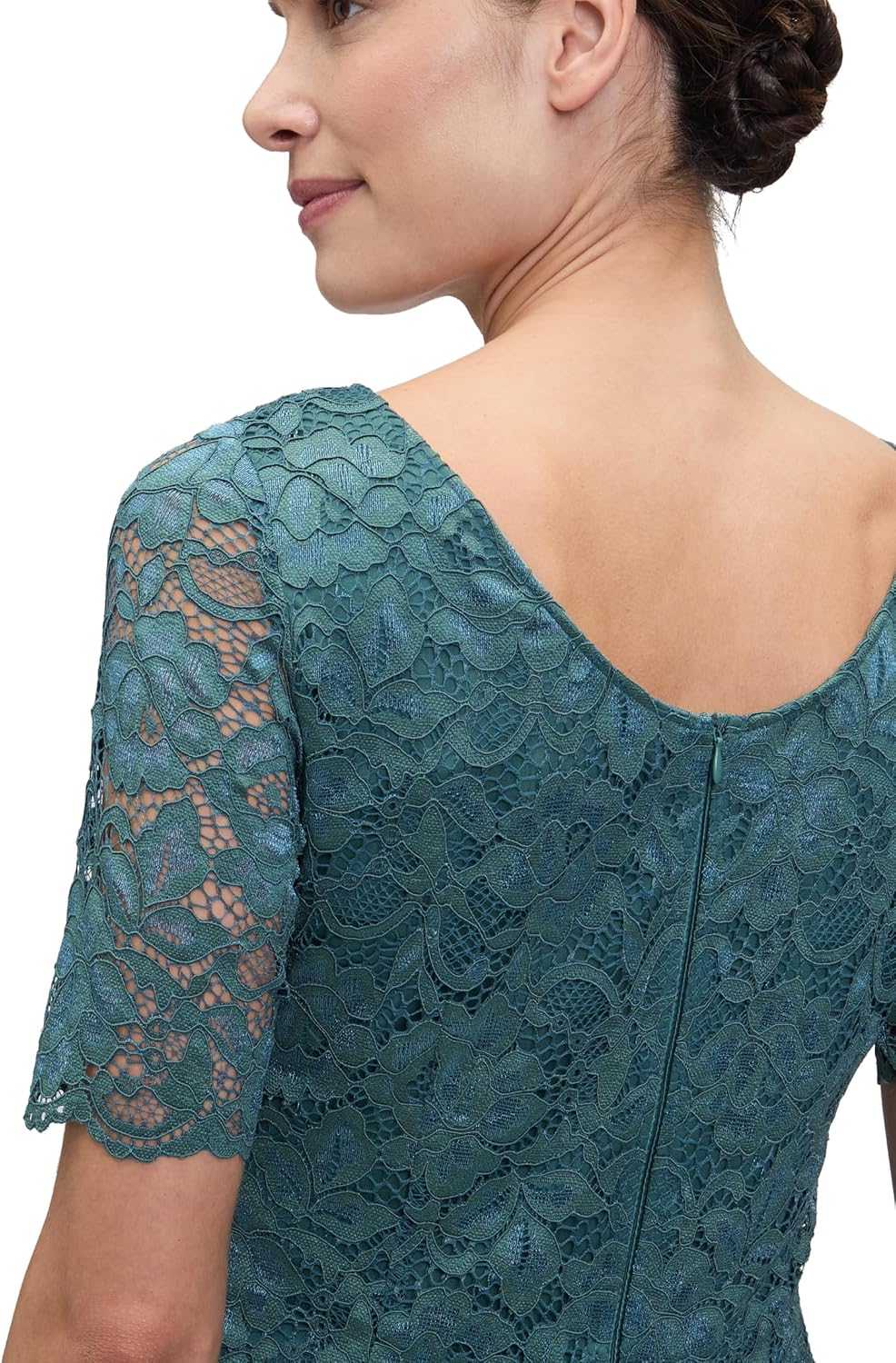 Vera Mont Damen Kleid 50 Dark Emerald, 50 Dark Emerald