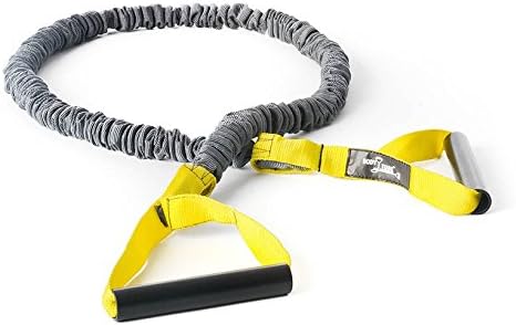 10 x Dittmann Premium Body Tube Fitnessband Gymnastikband Expander leicht/gelb