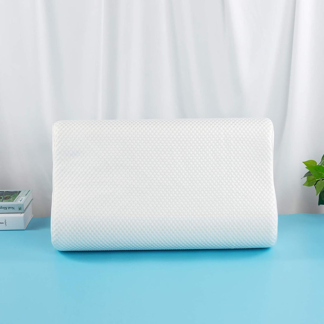 Fityou Memory Foam Kopfkissen, Nackenstützkissen Sandwich Kissen Ergonomisches Schlafkissen Abnehmba