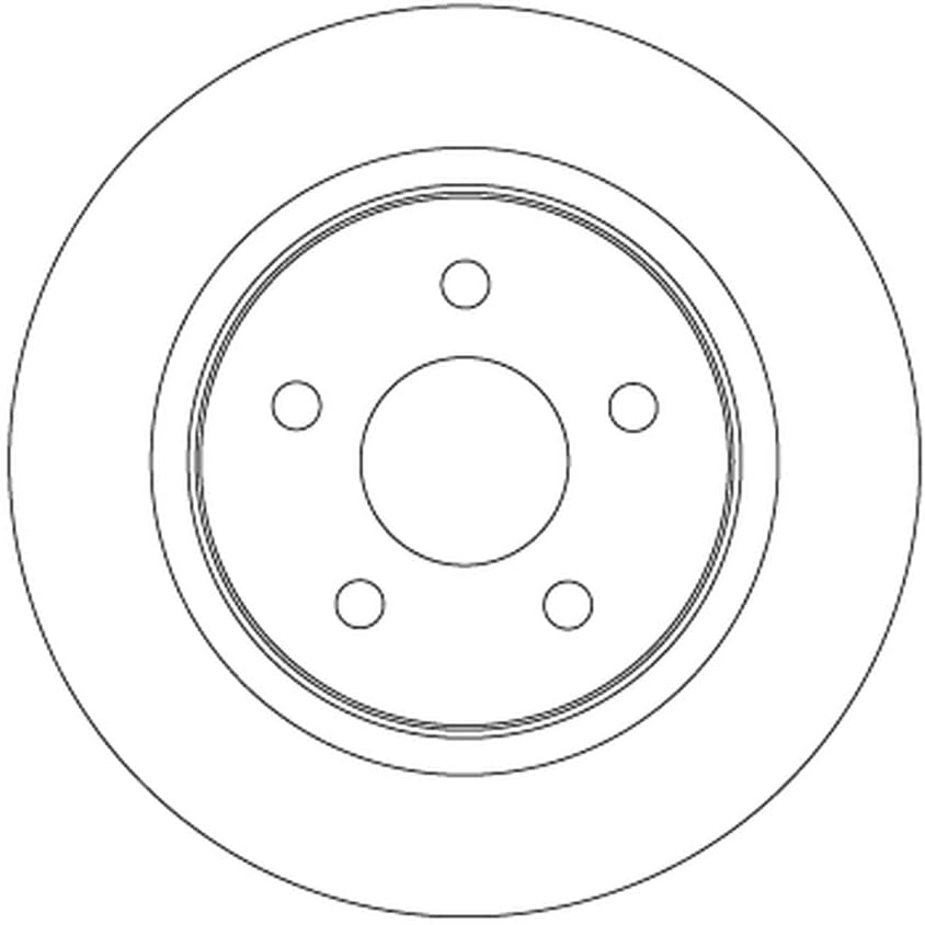 TRW Automotive AfterMarket DF4422 Bremsscheibe - (Paar)