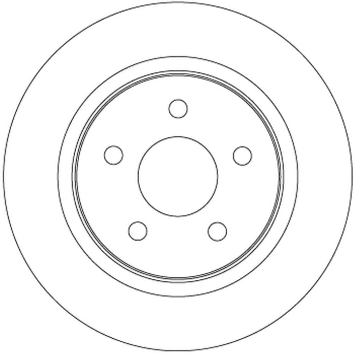 TRW Automotive AfterMarket DF4422 Bremsscheibe - (Paar)