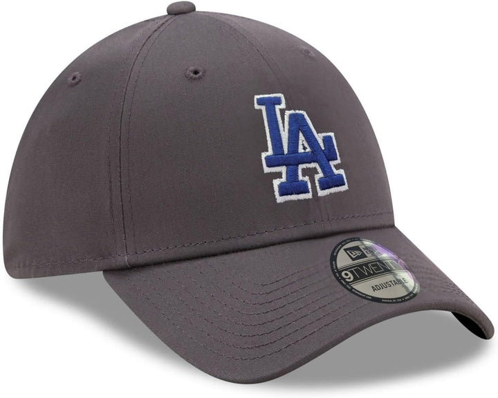 New Era 9Twenty Cap MLB Basecap Baseball Verstellbar Kappe #26-Dodgers-Gray-31647 Einheitsgrösse, #2