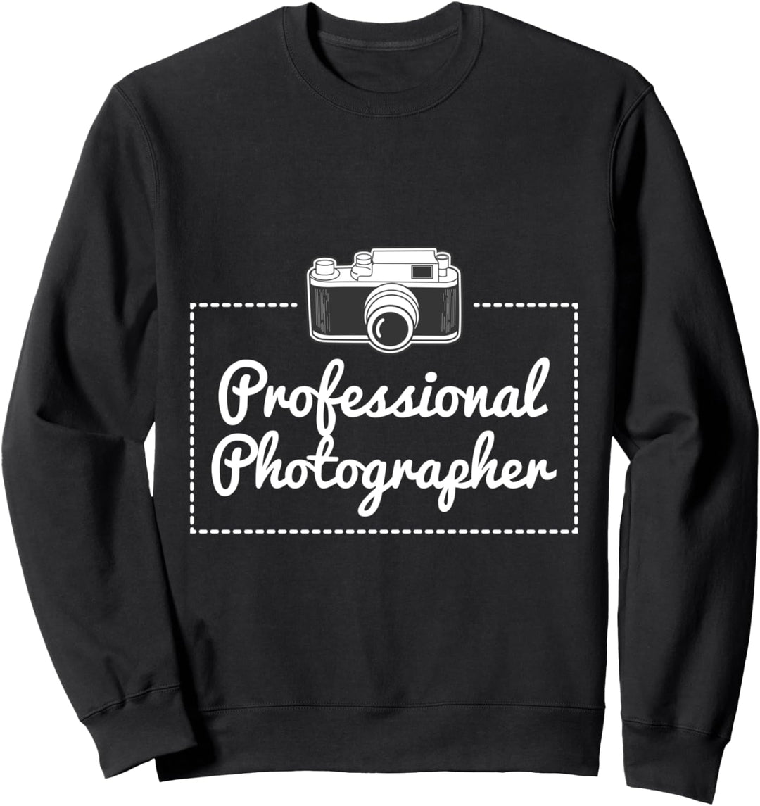 Berufsfotograf Shirt Nettes Journalist Geschenk Sweatshirt