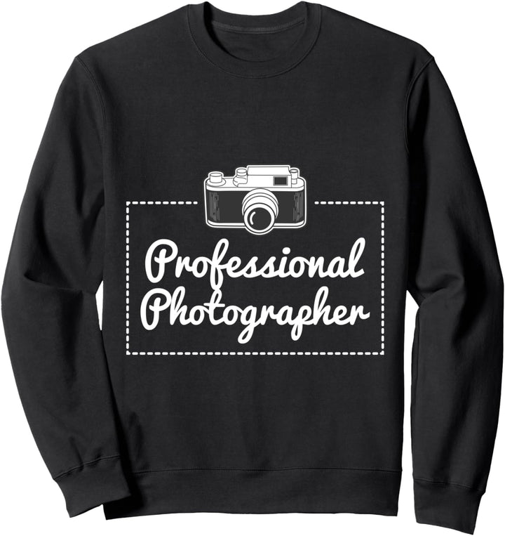 Berufsfotograf Shirt Nettes Journalist Geschenk Sweatshirt