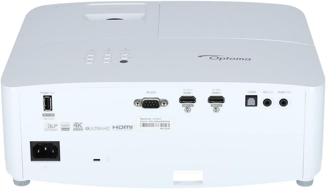 Optoma UHD35STx wh 3600 UHD DLP, E9PV7KJ01EZ1